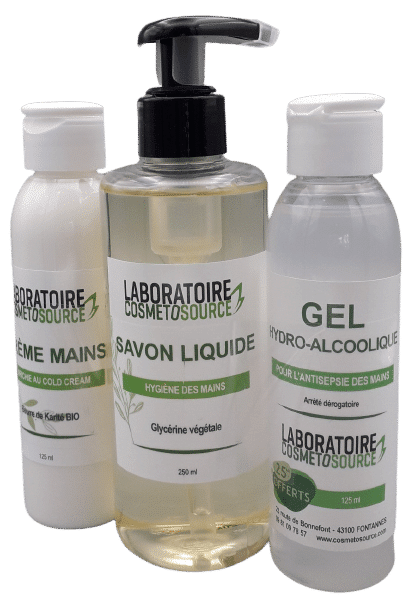 Cosmetosource trio Hygiène