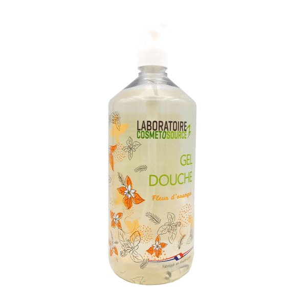 Cosmetosource Gel douche Fleur d'Oranger