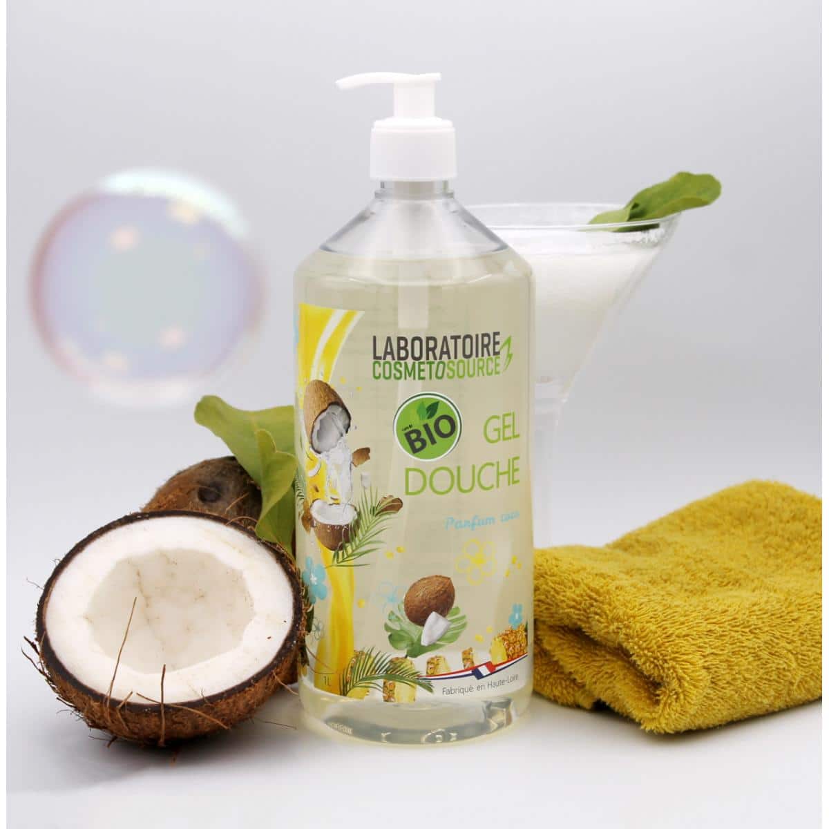 Cosmetosource Gel douche Coco