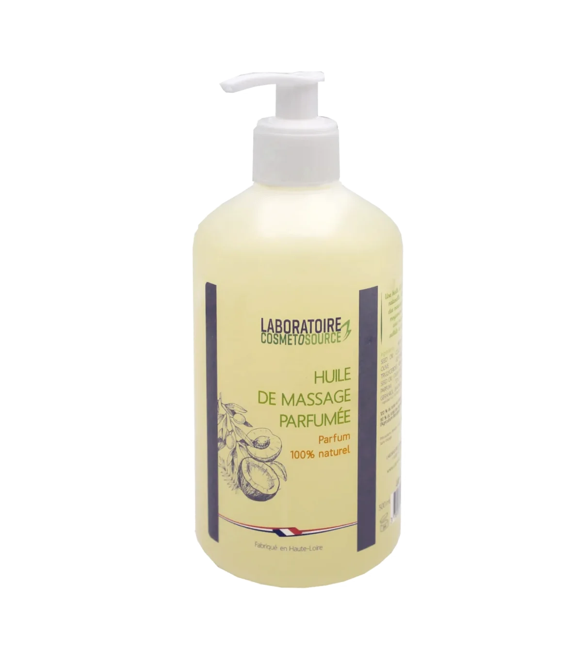 Huile de massage parfumée Cosmetosource