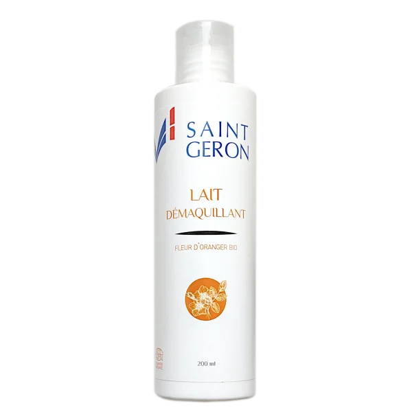 Lait démaquillant Bio Saint Geron